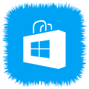 media, social, store, windows svg vector icon