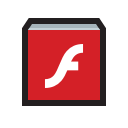 adobe, flash, macromedia, player, shockwave svg vector icon