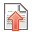 document,document up,up,file,paper,ascend,rise,ascending,upload,increase icon