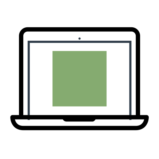 Laptop svg vector icon
