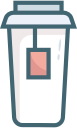 coffee, coffeetogo, starbucks, tea, teatogo, togo svg vector icon