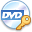 dvd,key,disc,password icon