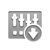 audio,console,down icon