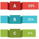 business, chart, infographic svg vector icon