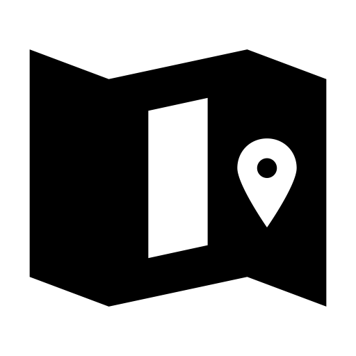 Map svg vector icon
