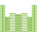 building, city, hotel, office svg vector icon