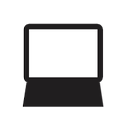 desktop, display, laptop, laptop computer, monitor, pc, system icon