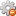 cog, delete icon