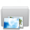 folder, graphite, picture icon