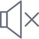 audio, media, mute, off, player, sound, volume svg vector icon
