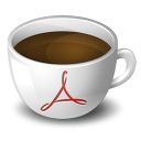 coffee,acrobat icon