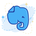 evernote, media, social svg vector icon