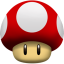 mushroom, super icon