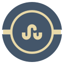 media, social, stumbleupon, vintage svg vector icon