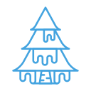 cold, plant, snow, tree, winter svg vector icon