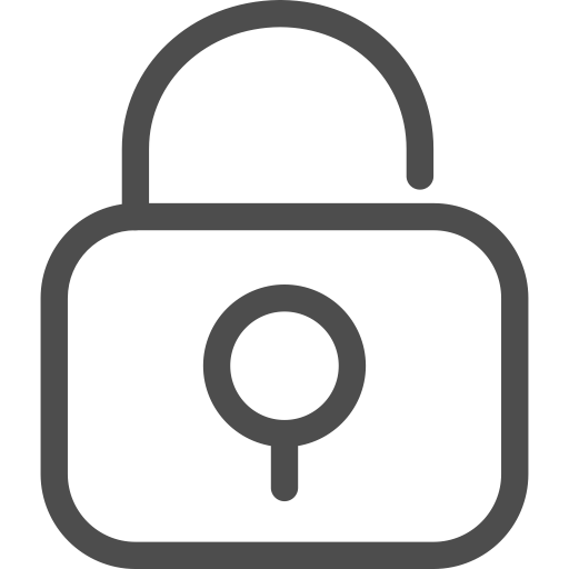 Lock svg vector icon