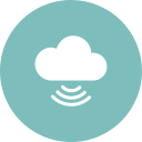 cloud, cloud computing, signal, technology svg vector icon