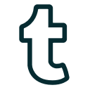 blog, tumblr svg vector icon