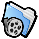 folder,movie,film,video icon