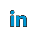 linkedin, linkedin button, linkedin logo, social media svg vector icon