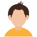 avatar, boy, character, man, user svg vector icon