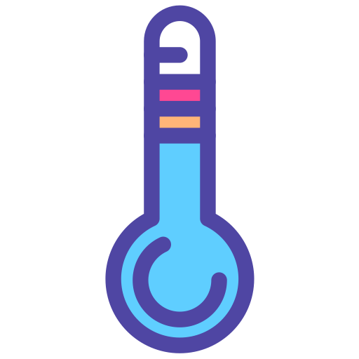 Temperature svg vector icon