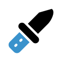 blade, cut, knife, weapon svg vector icon
