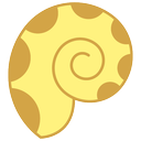 animals, ocean, sea, shell, summer icon