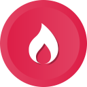 burn, burning, danger, fire, flame, hot svg vector icon