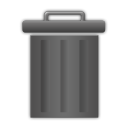 trash,empty icon