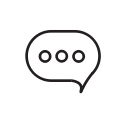 talk svg vector icon