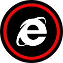 explorer, internet, media, online, social svg vector icon