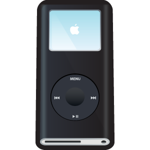 ipod,nano,black icon