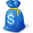 money,bag,cash,currency,coin icon