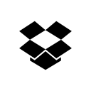 dropbox, media, social, social media svg vector icon