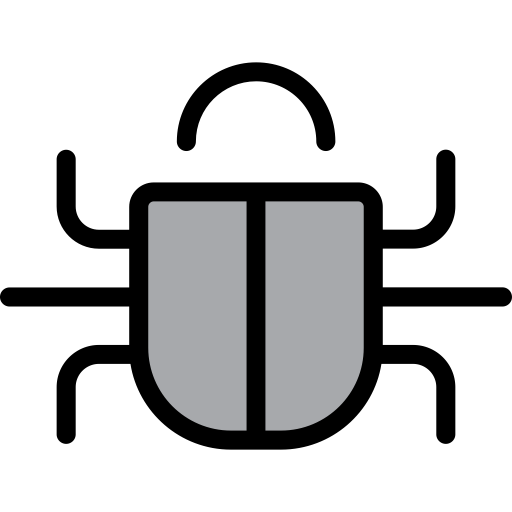 Bug svg vector icon