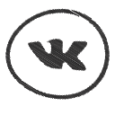 logo, media, social, vk svg vector icon