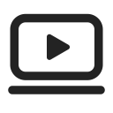 media, multimedia, play, player, video svg vector icon