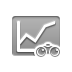 stats,line,chart,binoculars icon