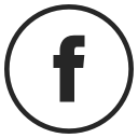 facebook, media, social svg vector icon