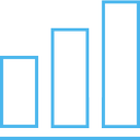 bar chart, diagram, revenue icon