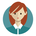 avatar, business, face, people svg vector icon