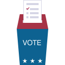 box, chose, election, form, voter, voting svg vector icon