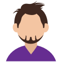 avatar, boy, character, man, user svg vector icon