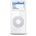 ipod,nano,white icon