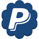 business, flower, money, paypal, round, transactions svg vector icon