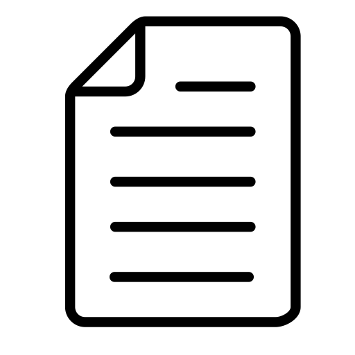 Paper svg vector icon
