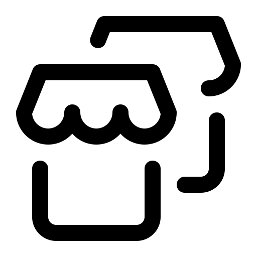 Multi Store svg vector icon