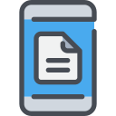 device, education, mobile, smartphone, technology svg vector icon