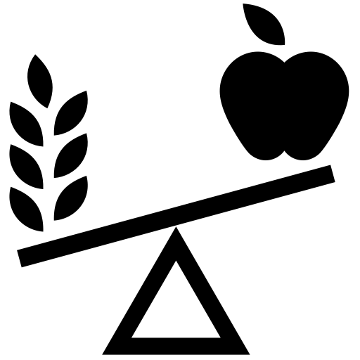 I Nutrition svg vector icon